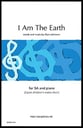 I Am the Earth SA choral sheet music cover